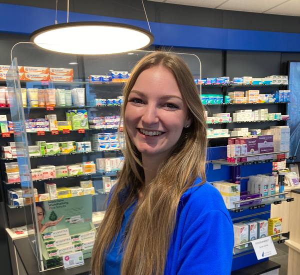 Pharmaziepraktikantin Sophie Müsch